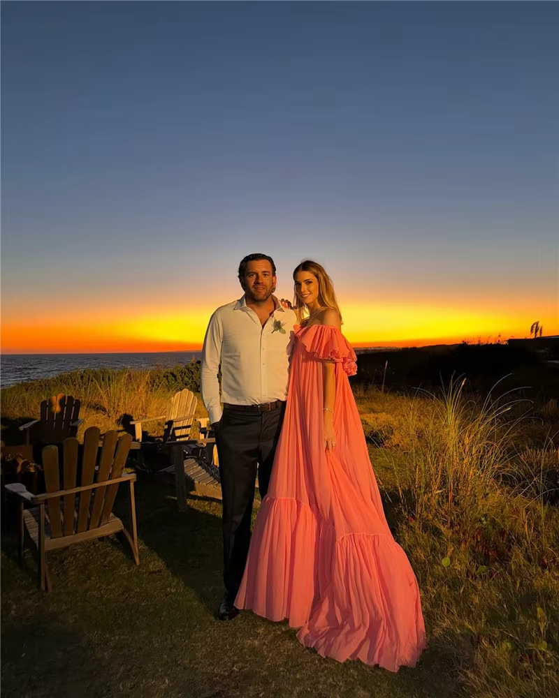 Pink long formal prom dress, long evening party Gown - Fashionpara