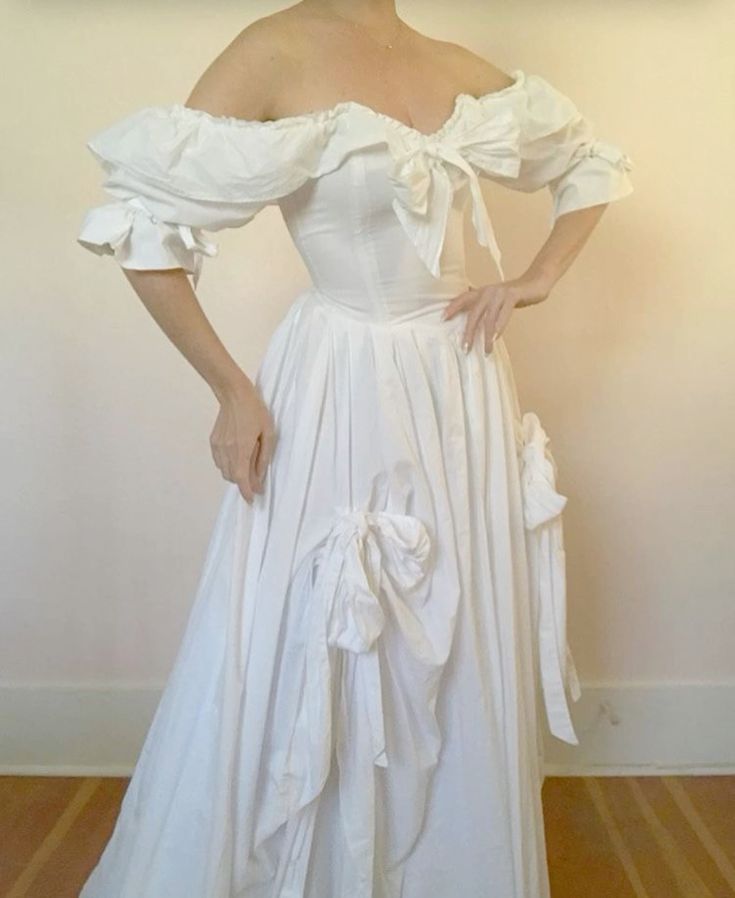 A Line Off Shoulder Long Wedding Dresses,Evening Dress