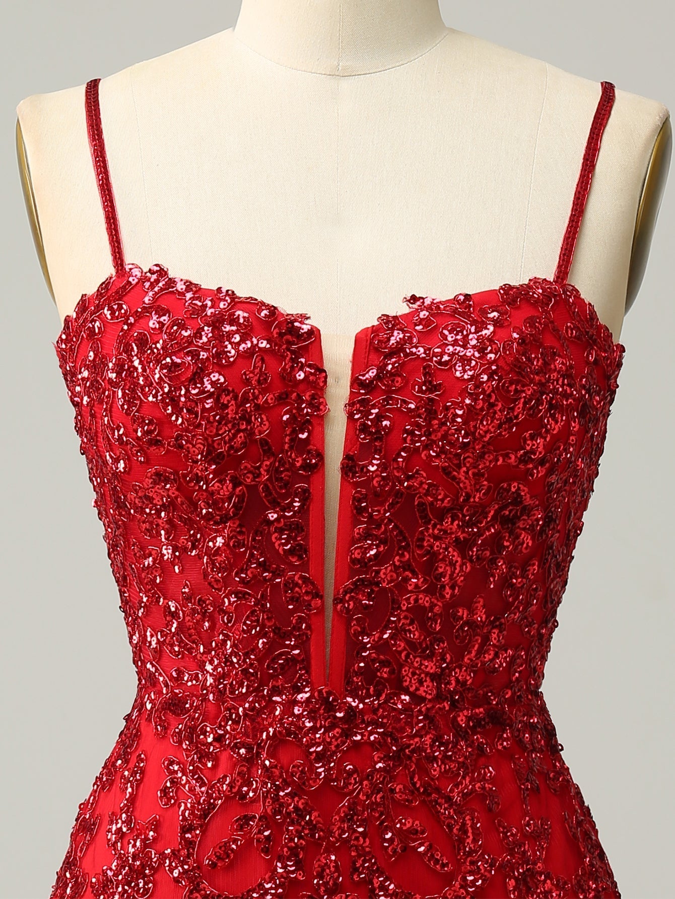 Bodycon Black Sequins Short Homecoming Dress - Fashionpara