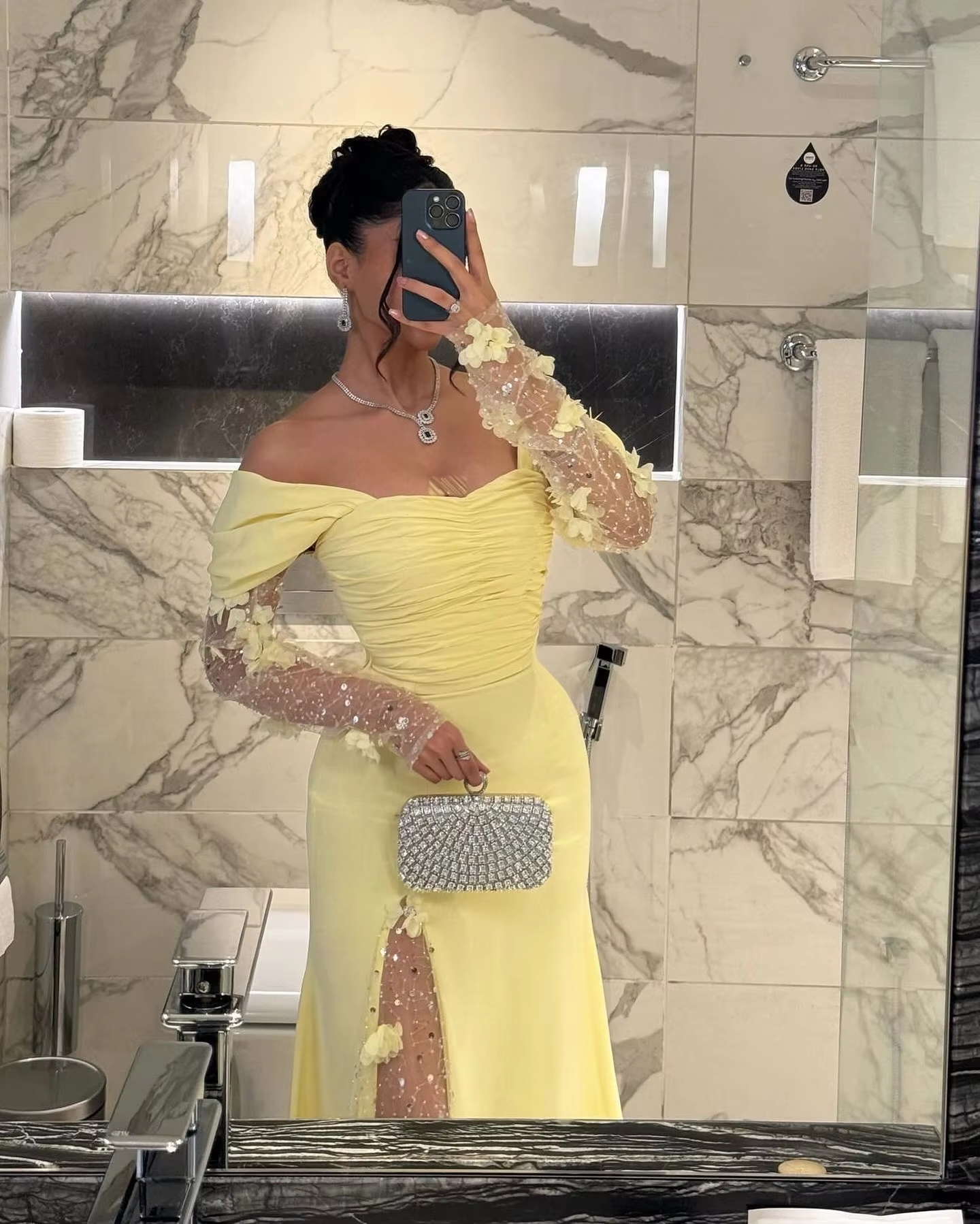 Elegant Prom Dresses Long Yellow Evening Dress Off Shoulder Formal Wedding Party Dress