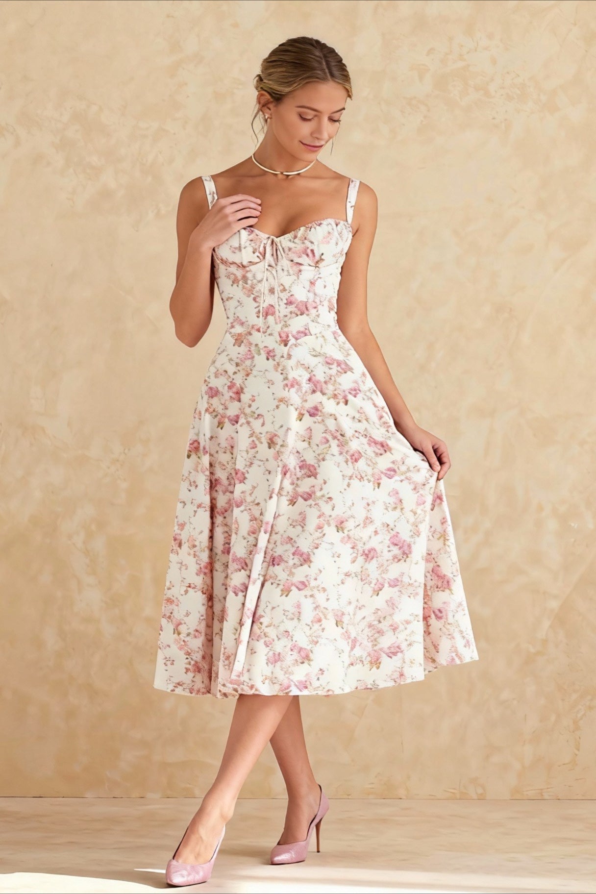 Romantic Floral Dress