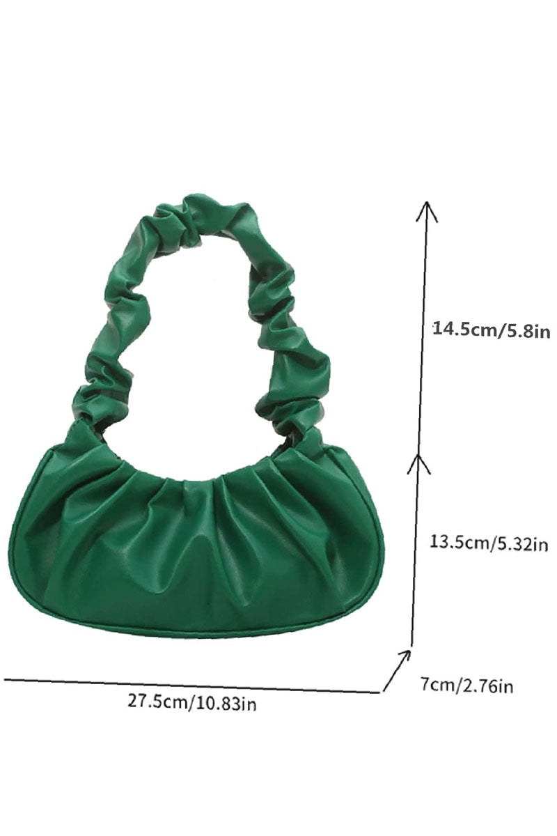 Minimalist Ruched Bag - Fashionpara