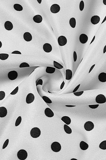 Polka Dot Spaghetti Strap Backless Fitted Bodycon Maxi Dress