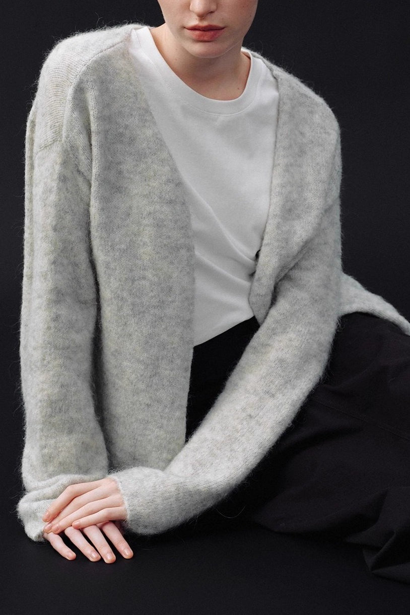Relaxed Fit Plush Knit Top