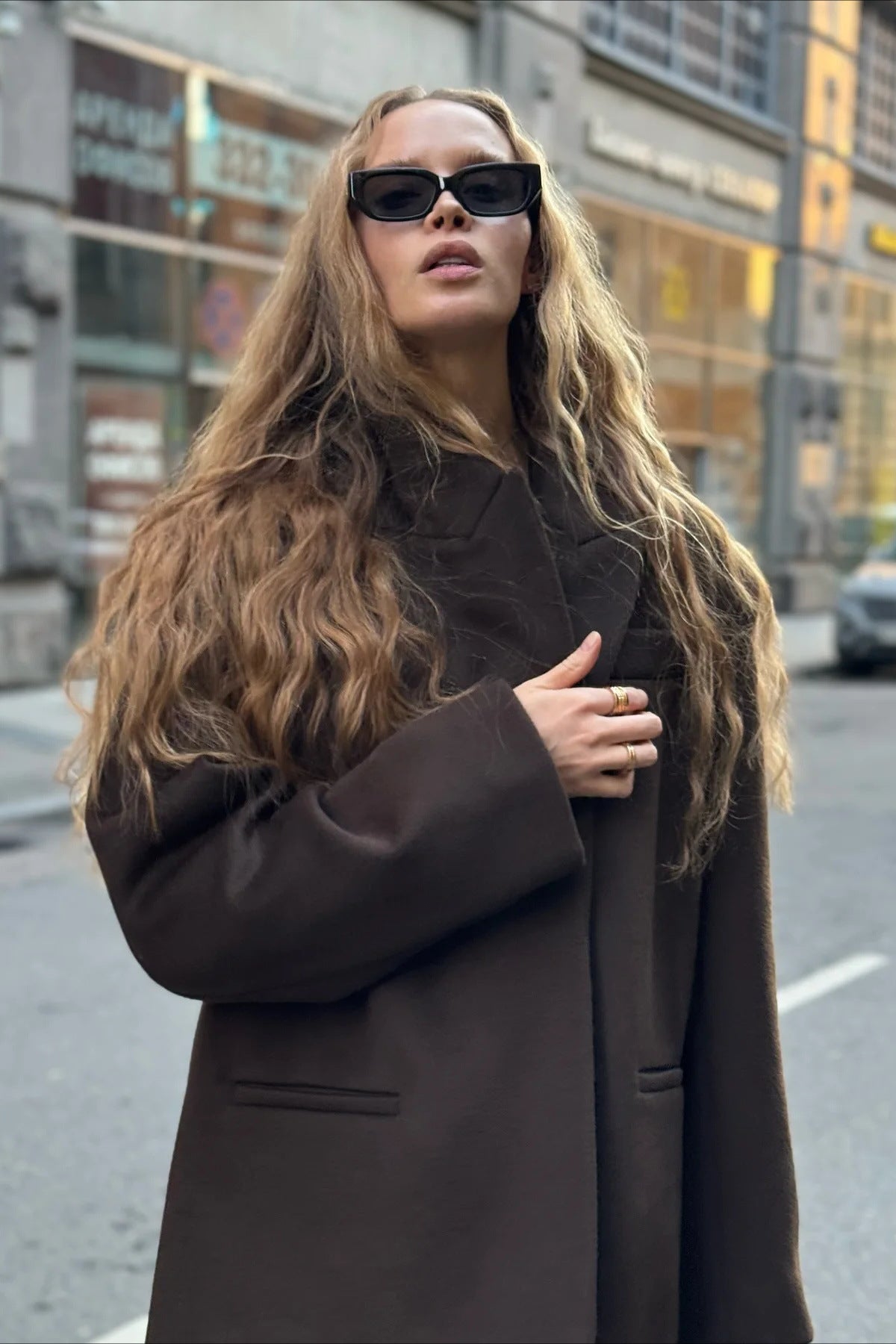 Chic Fringe Wool Coat for Effortless Street Style Elegance