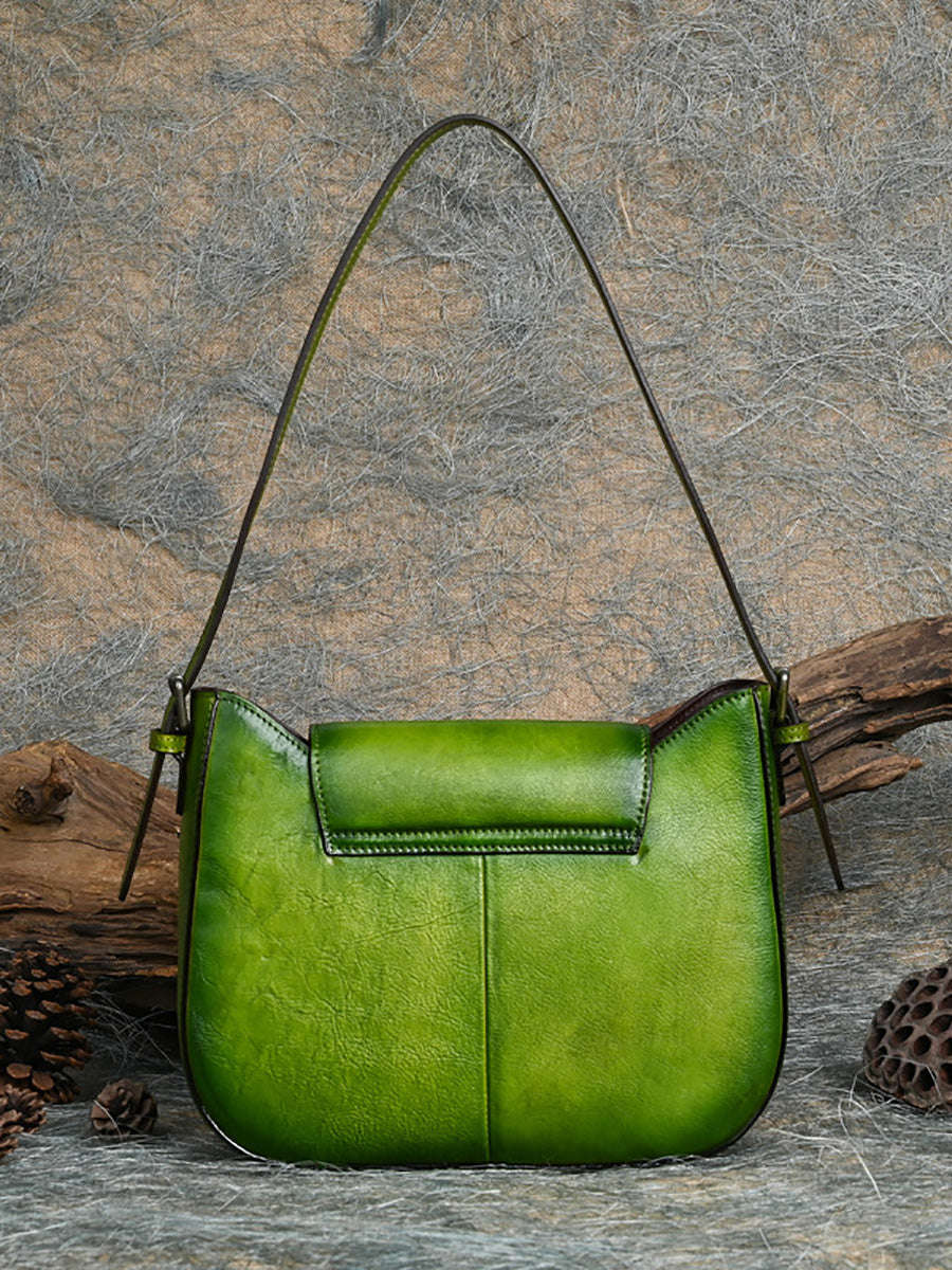 Vintage Genuine Leather Shoulder Bag