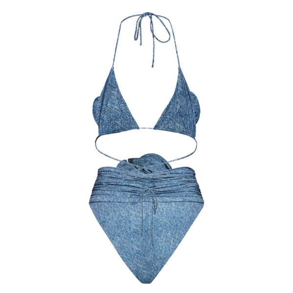 Niki Mehra Madan X Miakee – Denim Drip Bikini