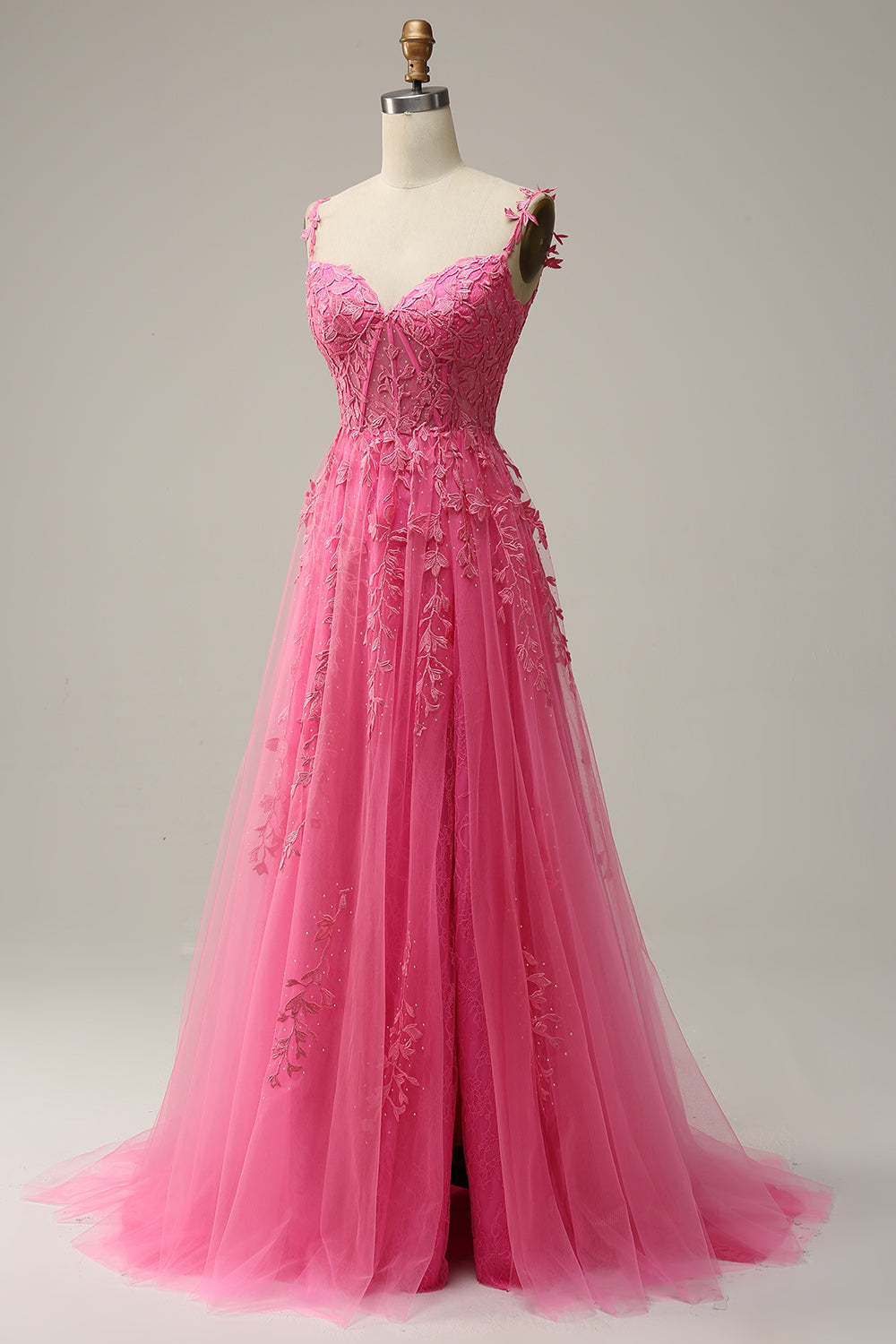 Purple Off the Shoulder Long Prom Dress with Appliques