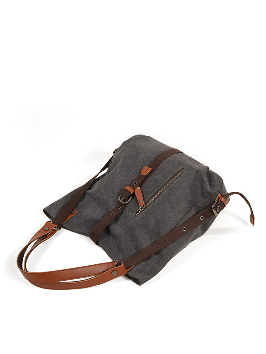 Casual Canvas Shoulder Bag Backpack