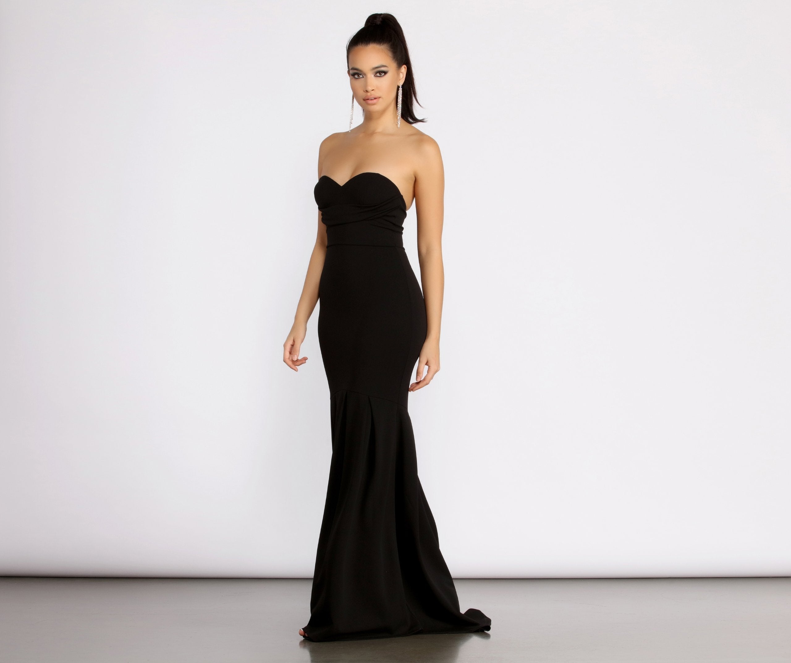 Aspyn Strapless Sweetheart Mermaid Formal Dress - Fashionpara