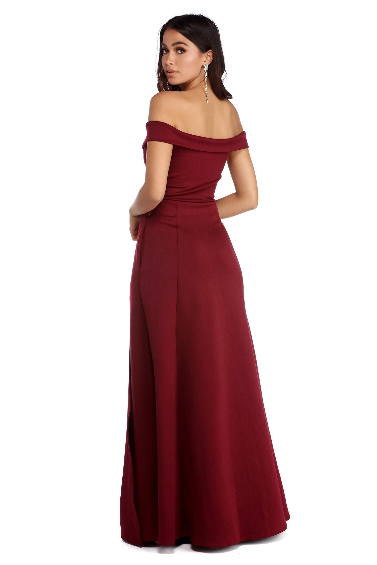 Christine Off The Shoulder Ball Gown - Fashionpara