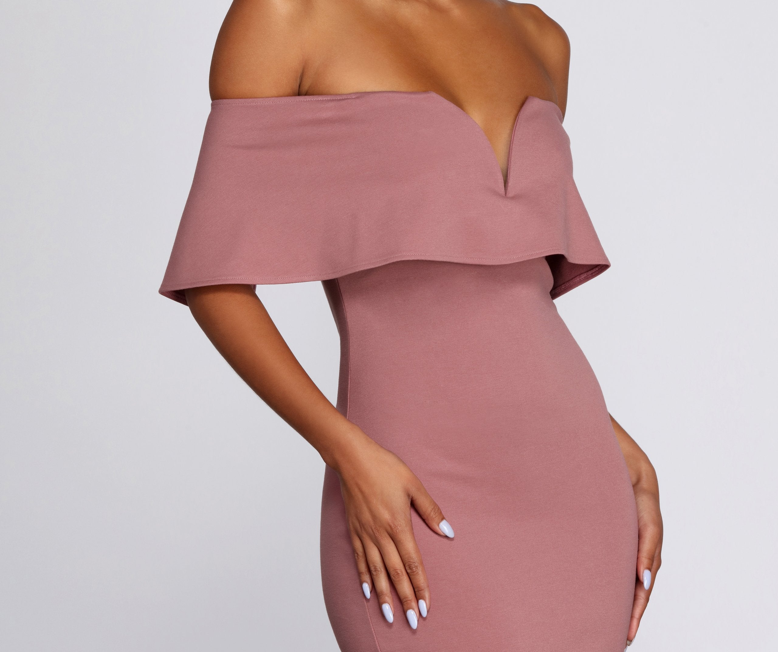 Outfit On Ponte Midi Dress - Fashionpara