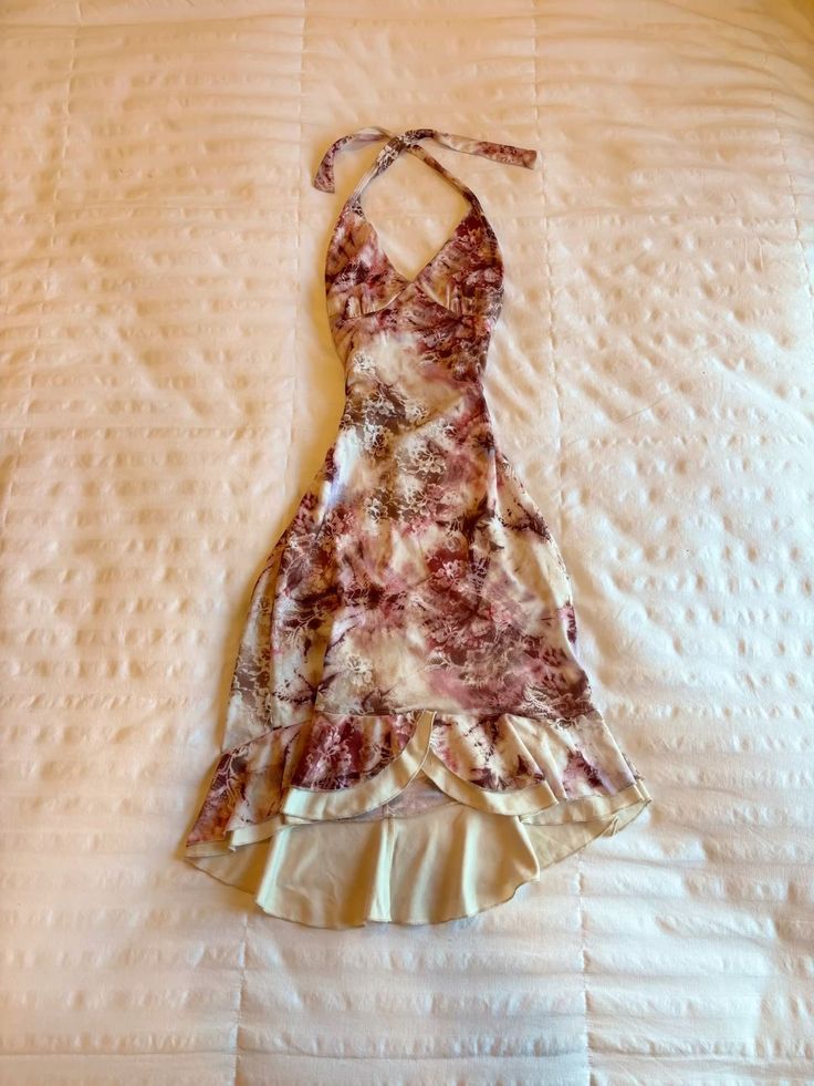 Halter Neck Flora Long Prom Dresses Birthday Dress Evening Dress - Fashionpara