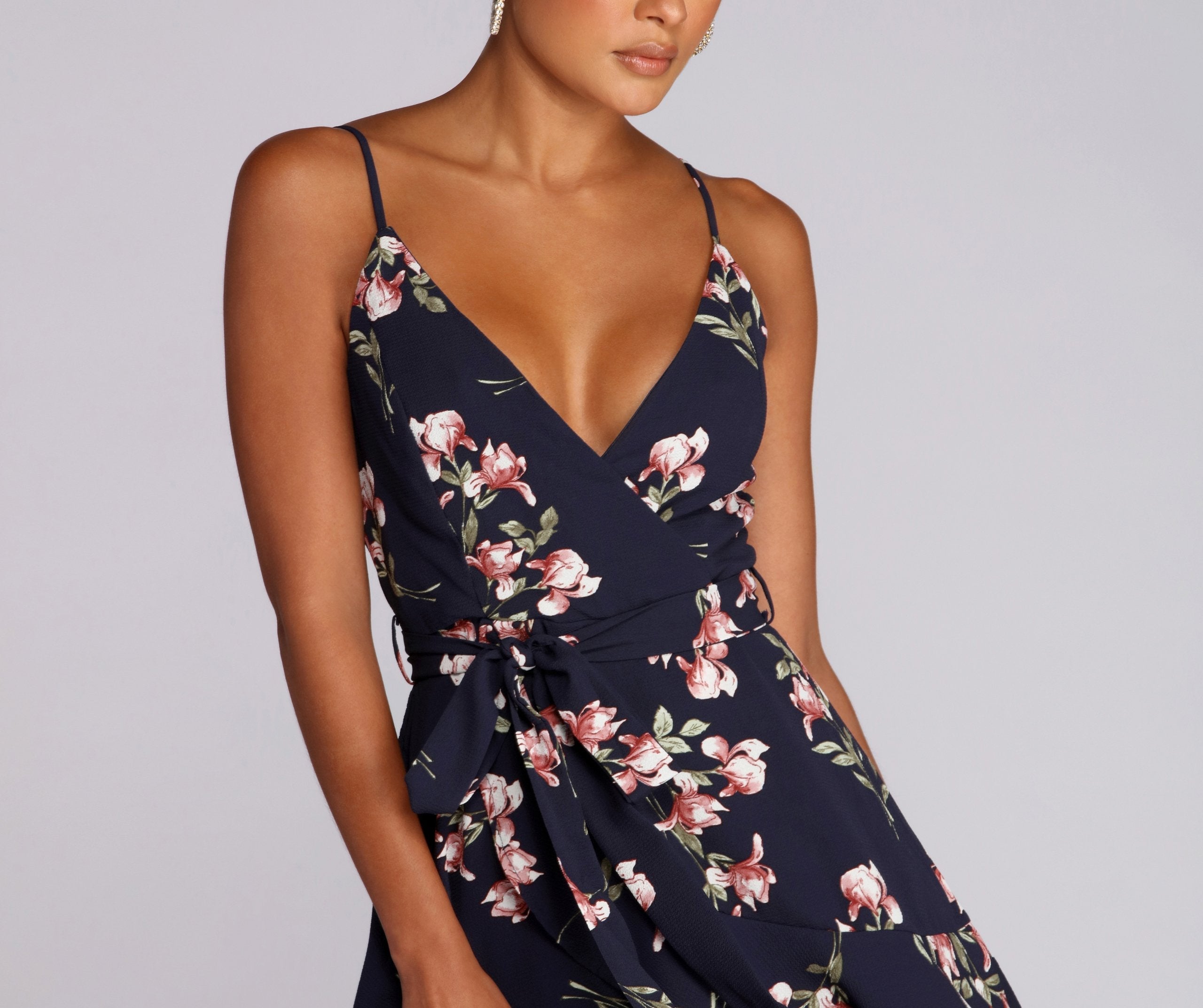 Plant One On Floral Skater Dress - Fashionpara