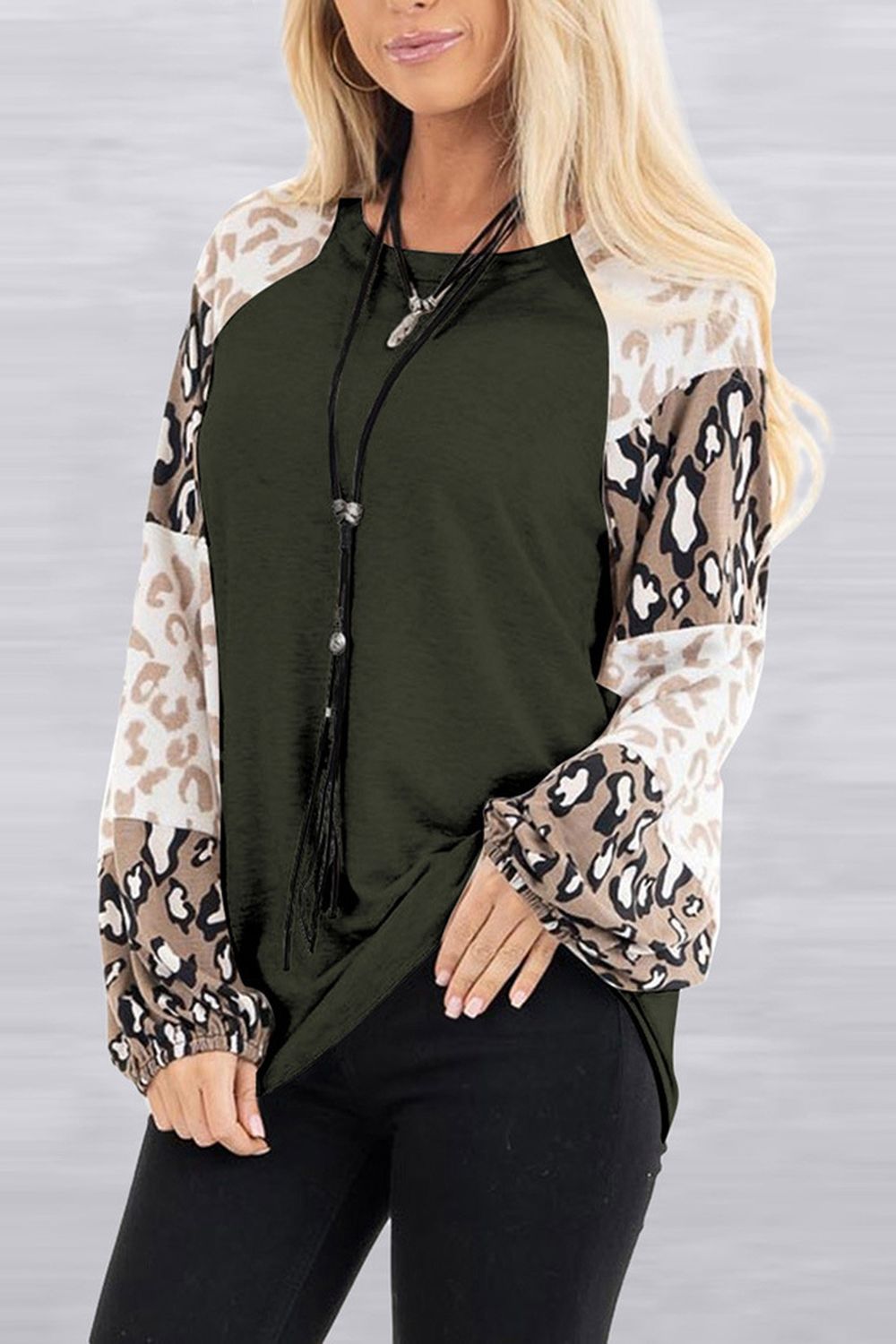 Printed Long Sleeve T-Shirt