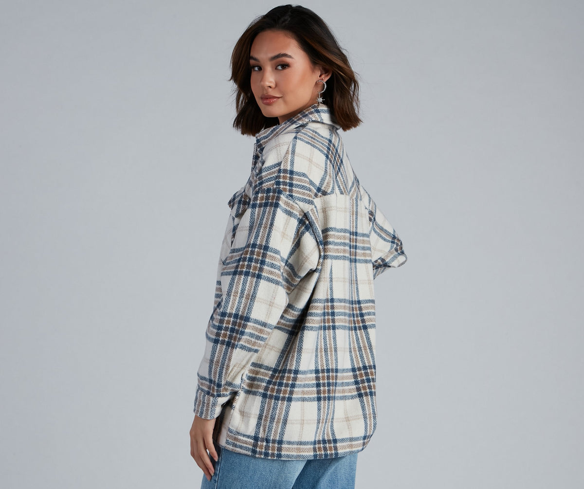 Plaid Shacket - Chill Out 2
