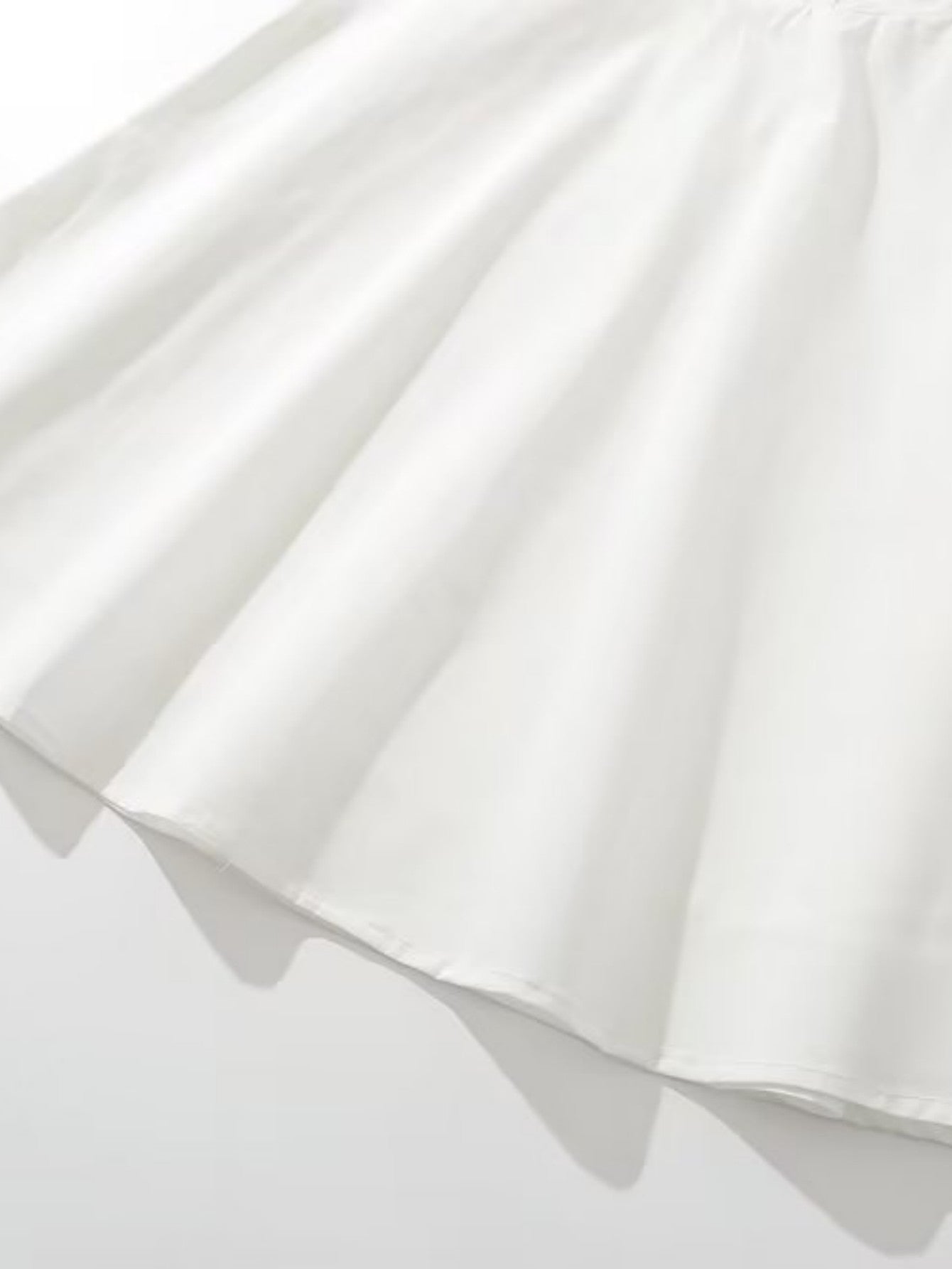 White V Neck Sexy A Line Short Graduation Dress - Fashionpara