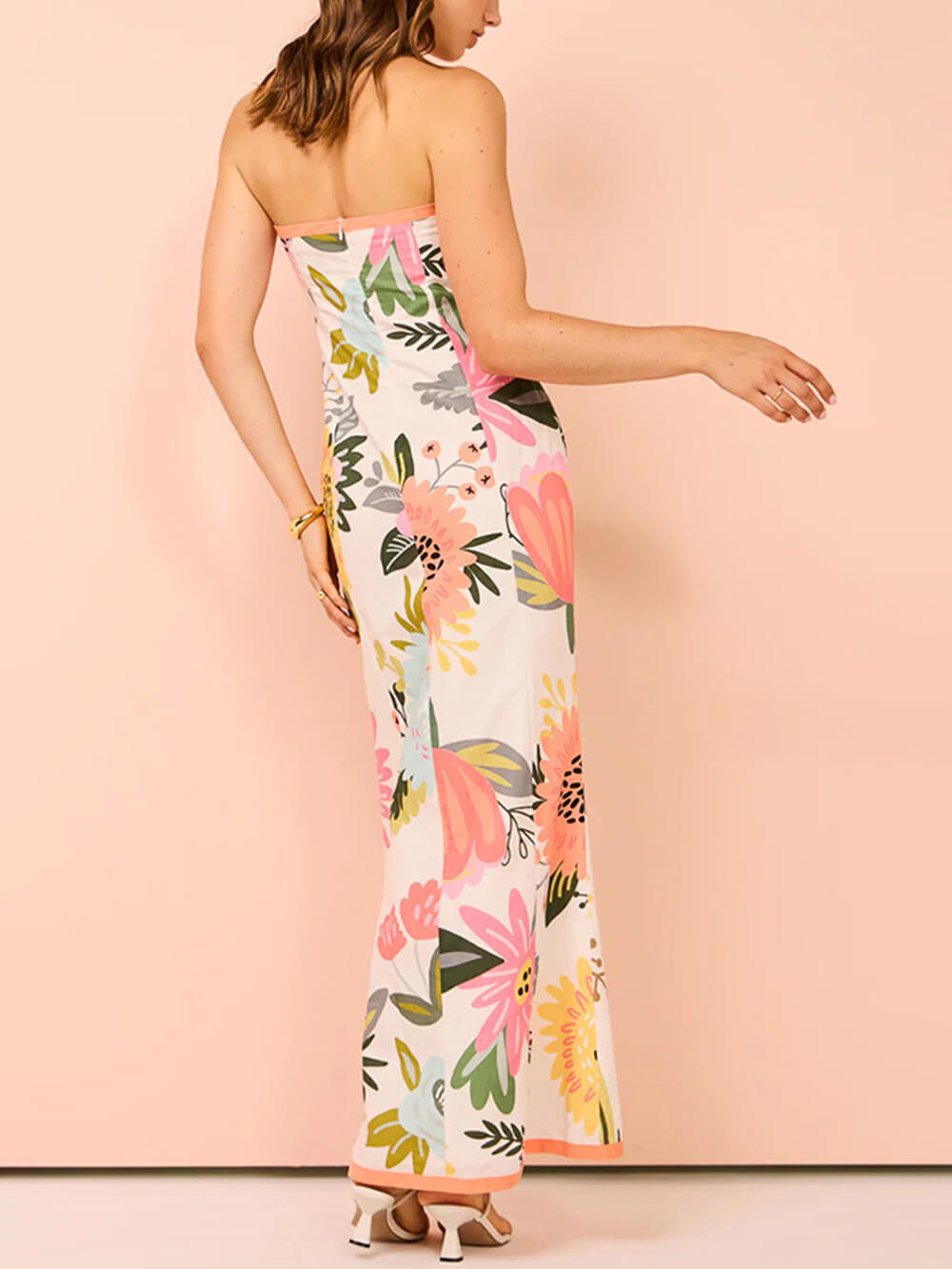 Summer Sexy Split Wrap Printed Dresses - Fashionpara