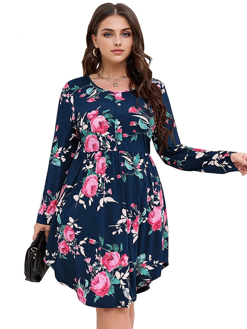 Floral Casual Feminino Dresses