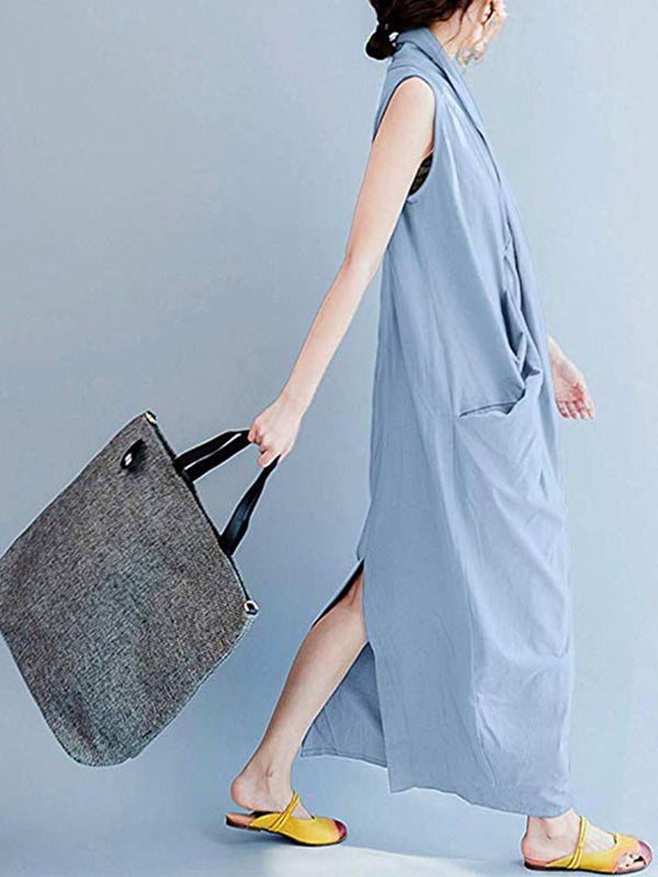 Intertwined Solidity Maxi Dress - Fashionpara