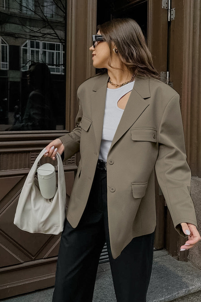 Chic Casual Blazer Coat for Effortless Everyday Elegance