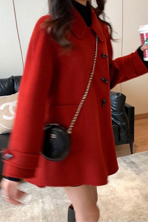 Toggle Coat Wool Blend Outerwear