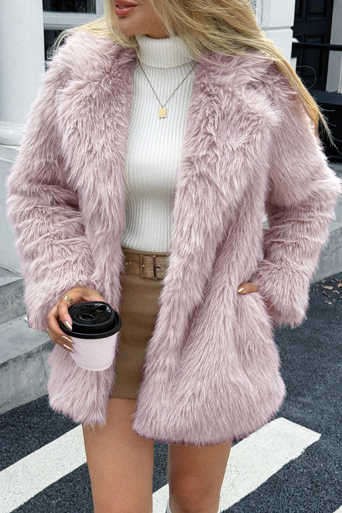 Velvet Touch Plush Coat 2