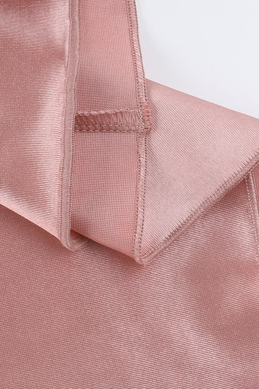 Halter Backless Sparkling Deep V Party Dress - Fashionpara