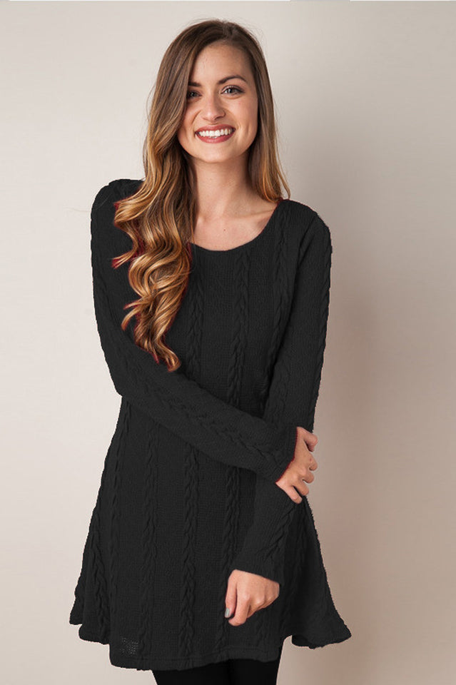 Orro Shop Plus Size Casual Sweater Dress S-3XL Collection