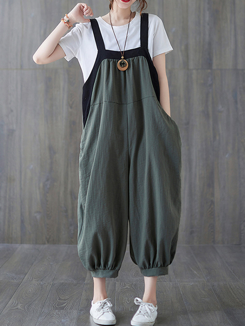 Sound Of Rain Overall Dungarees - Fashionpara