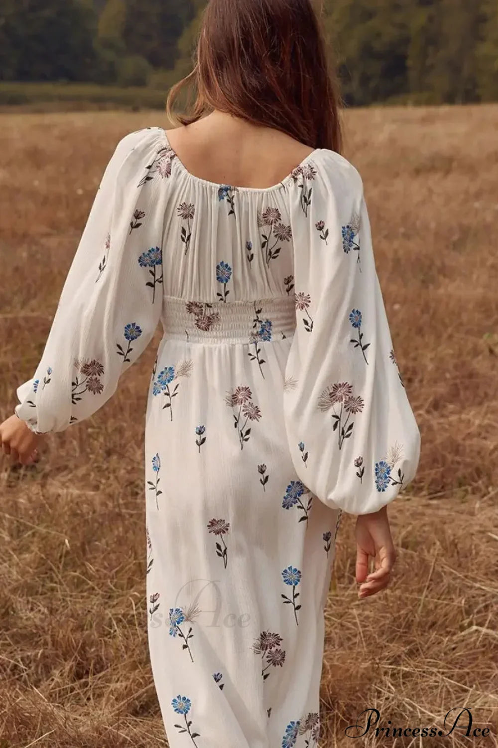 100% Cotton White Maxi Dress