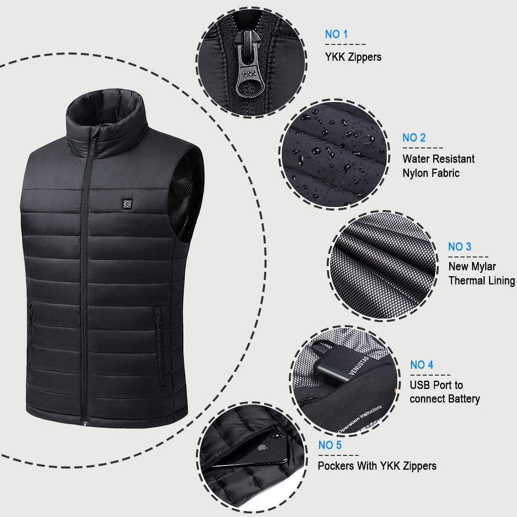 Heated Vest for Men Fashionpara