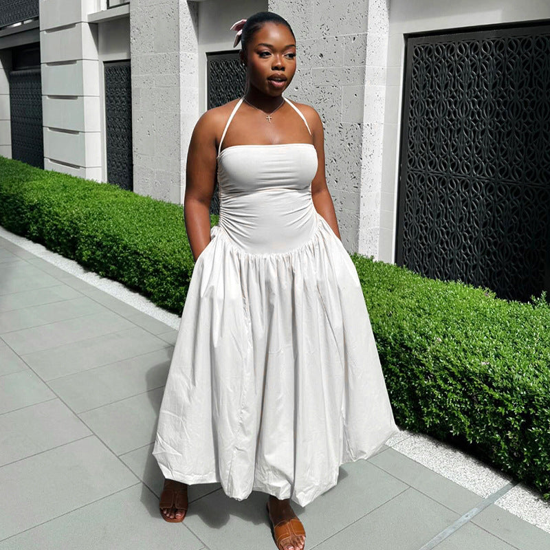 Katlene Dress - White