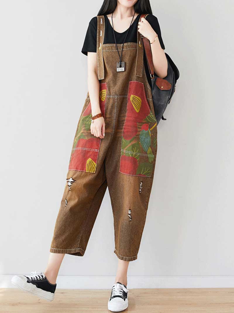 Made your whole Year Denim Overall Dungarees - Fashionpara