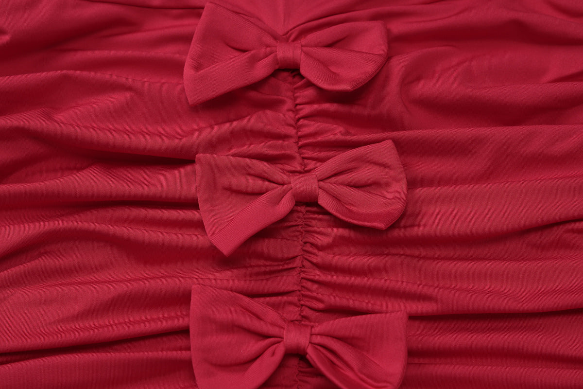 Salone Mini Dress - Red