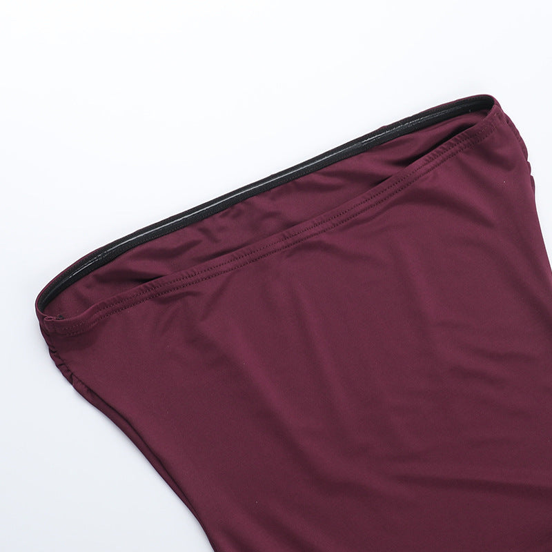 Zoey Maxi Dress - Maroon