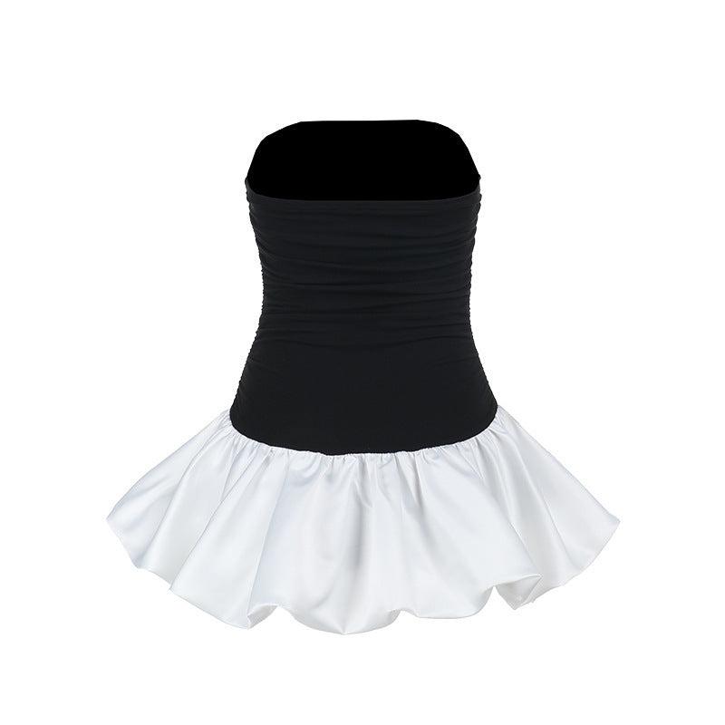 Vemola Mini Dress - Black