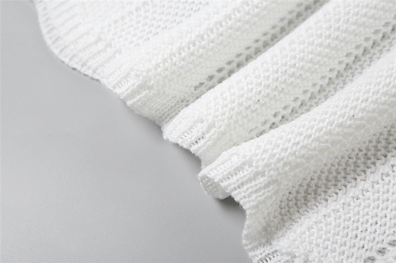 Luna Lace Dress - White