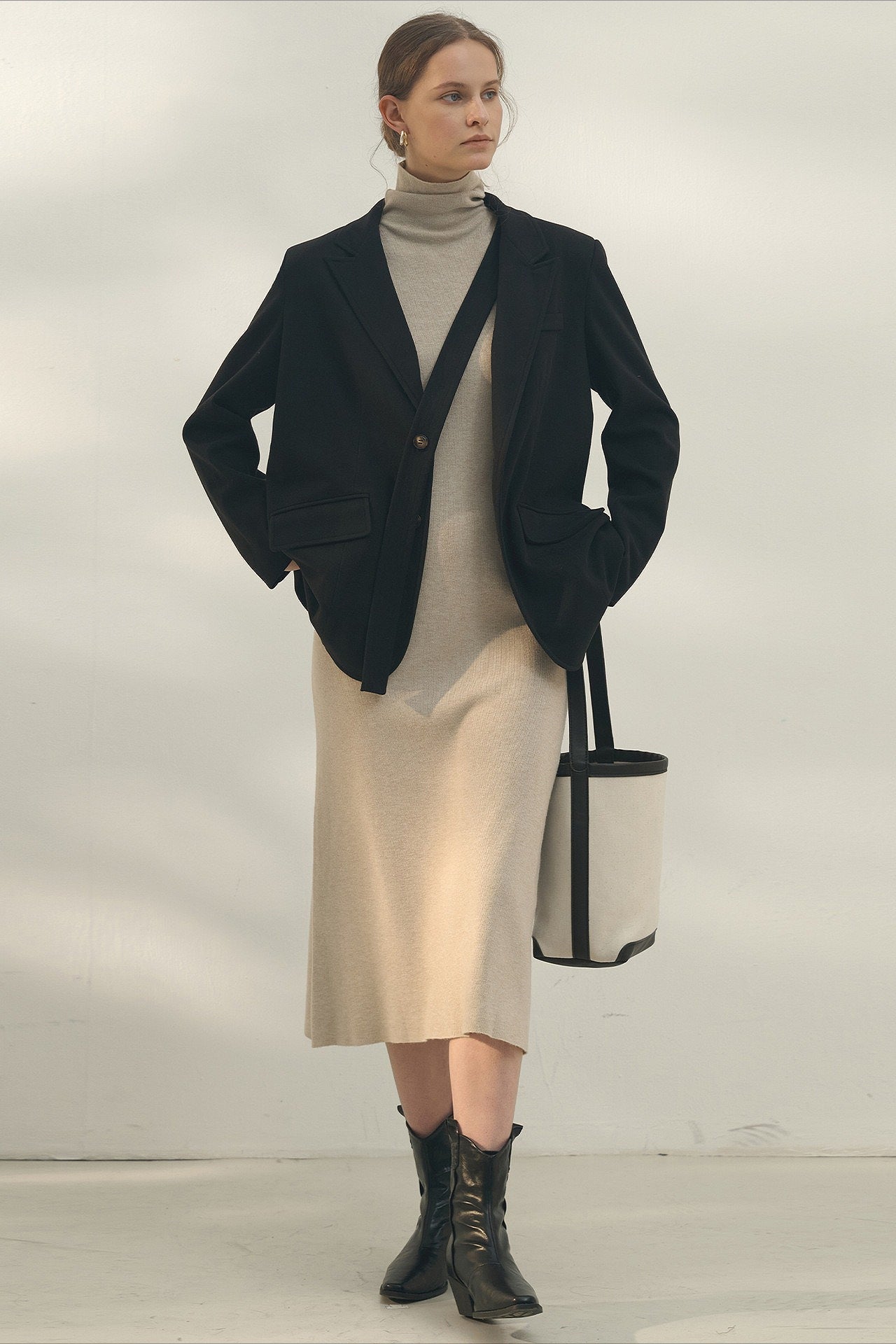 Vintage Single-Breasted Blazer