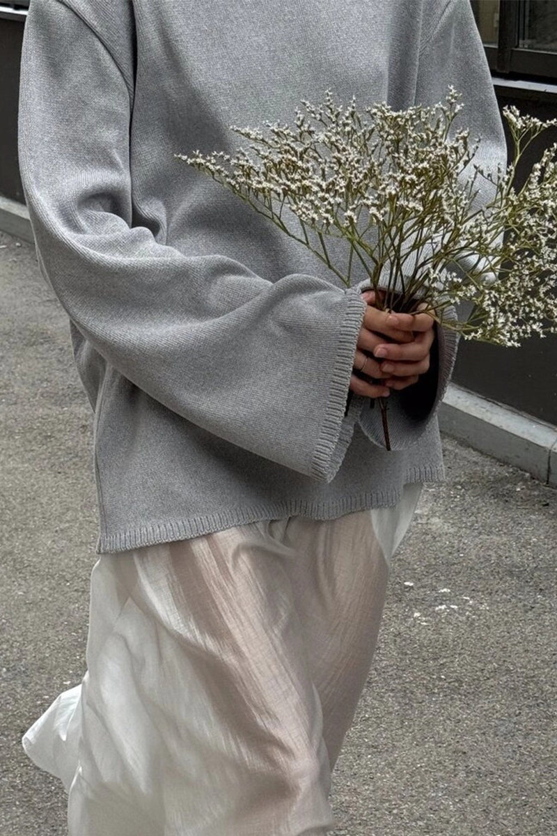 PrincessAce Off-Shoulder Knit Sweater for Effortless Style