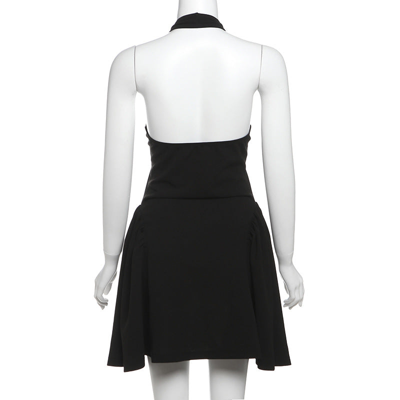 Laos Little Black Dress - Black