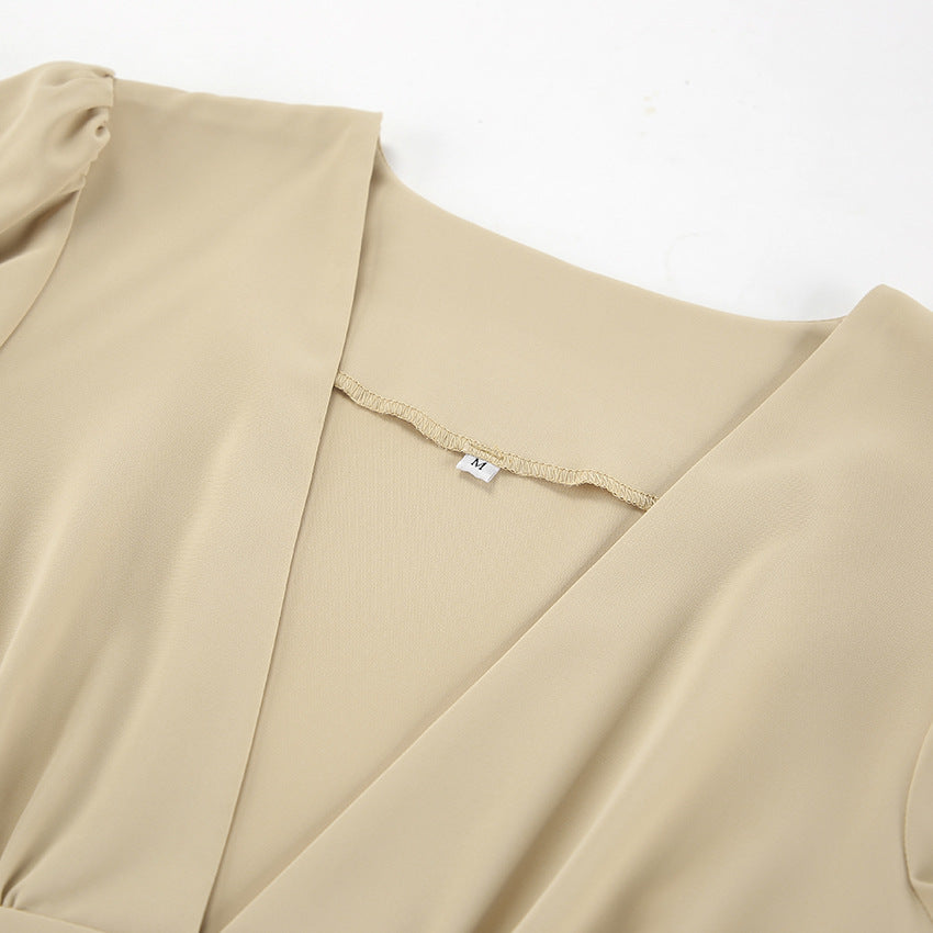 Like a Lady Mini Dress - Khaki