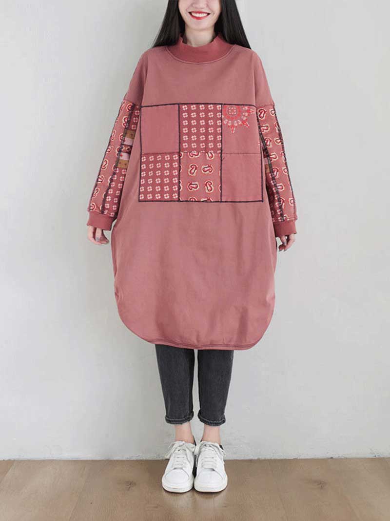 Remember Me Alway Turtleneck Pullover Sweater Midi Dress 3