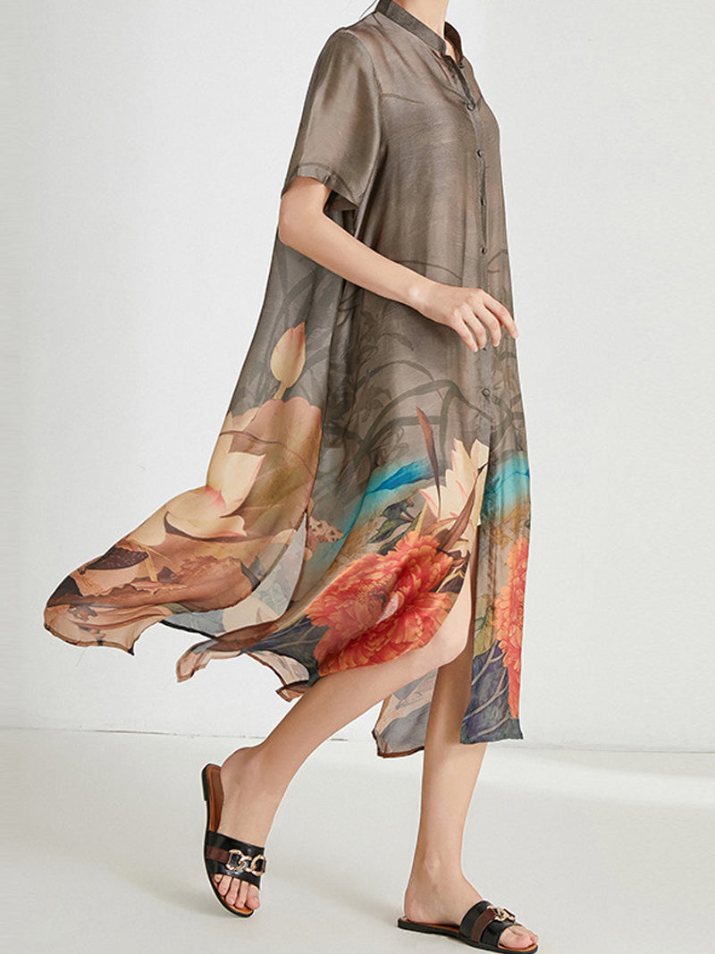 In My Memories Shirt Dress - Fashionpara