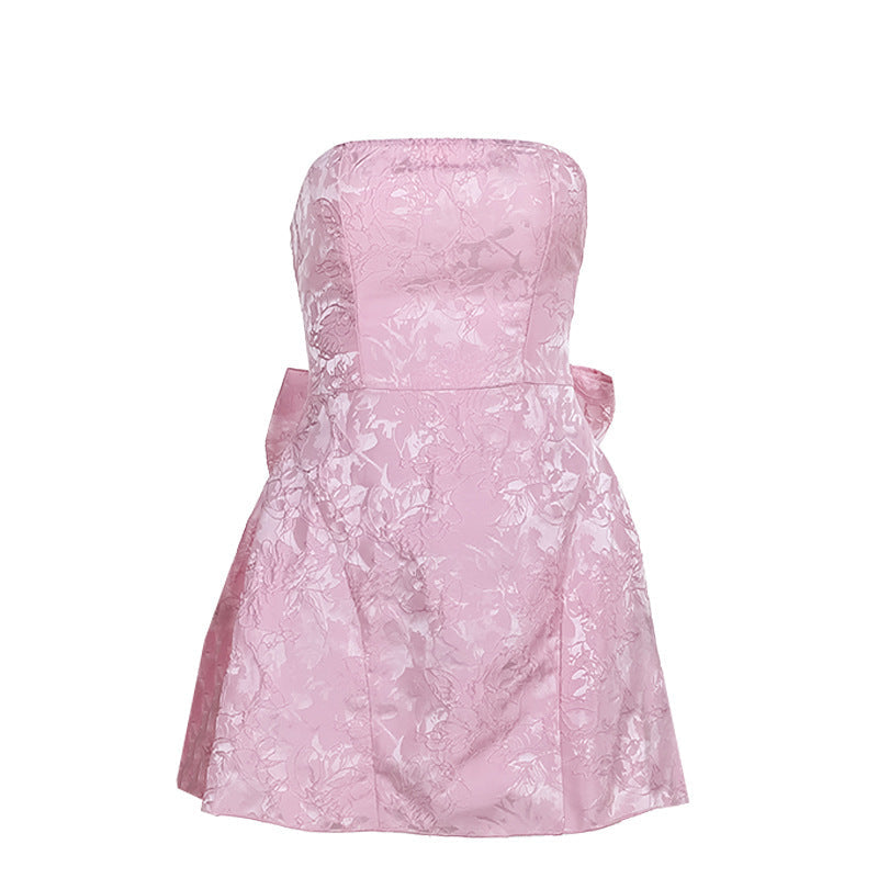 Antalya Mini Dress-Pink