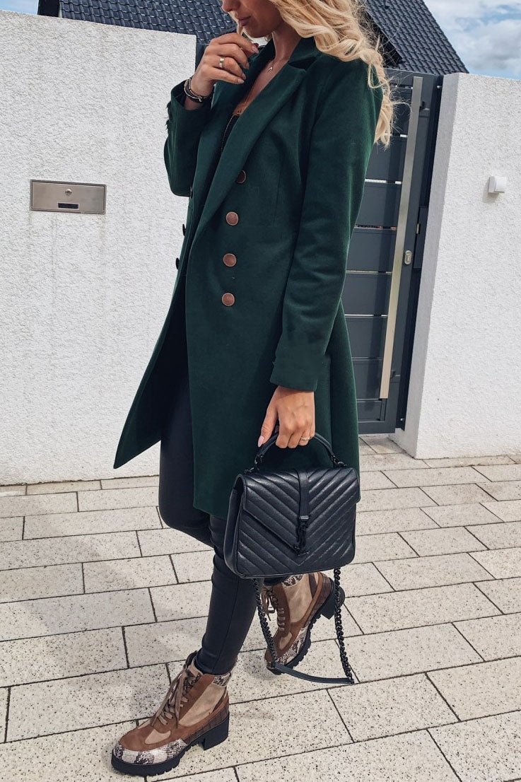 Double Breasted Coat for Chic Style and Ultimate Comfort