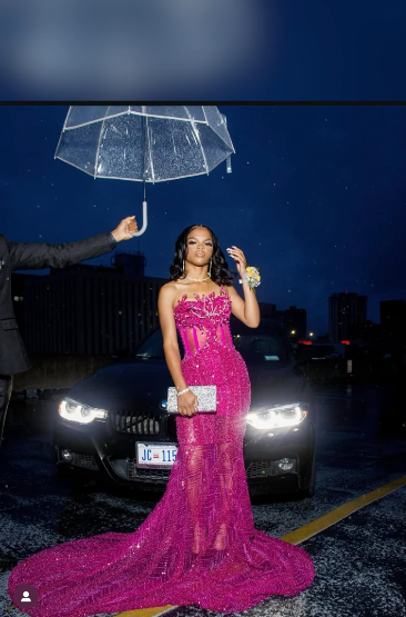 Mermaid Luxurious Black Girl Long Prom Party Dresses Formal Dress Graduation Dress - Fashionpara