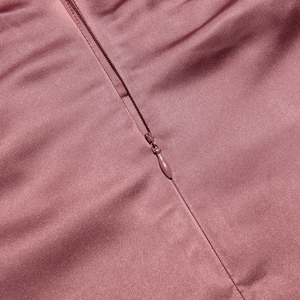 Cassio Mini Dress - Rose Red