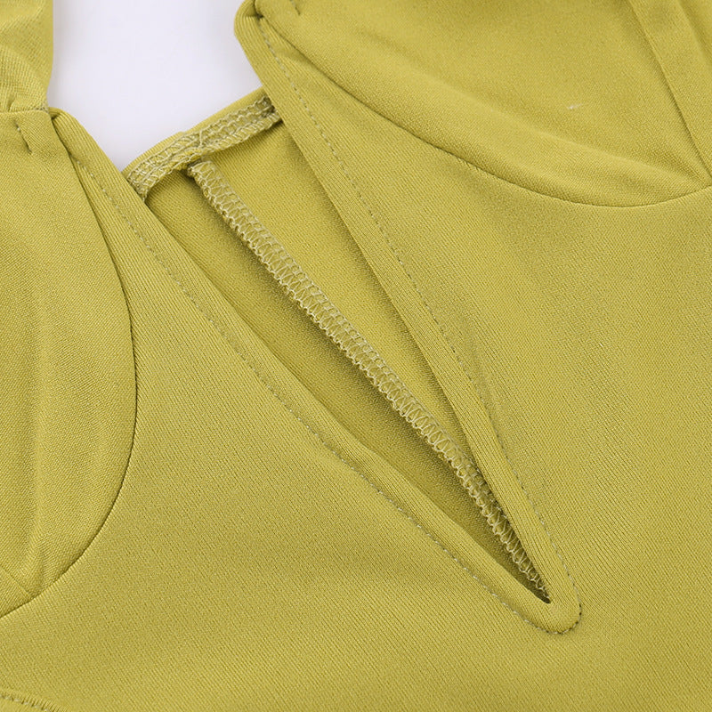 Davina Midi Dress - Green