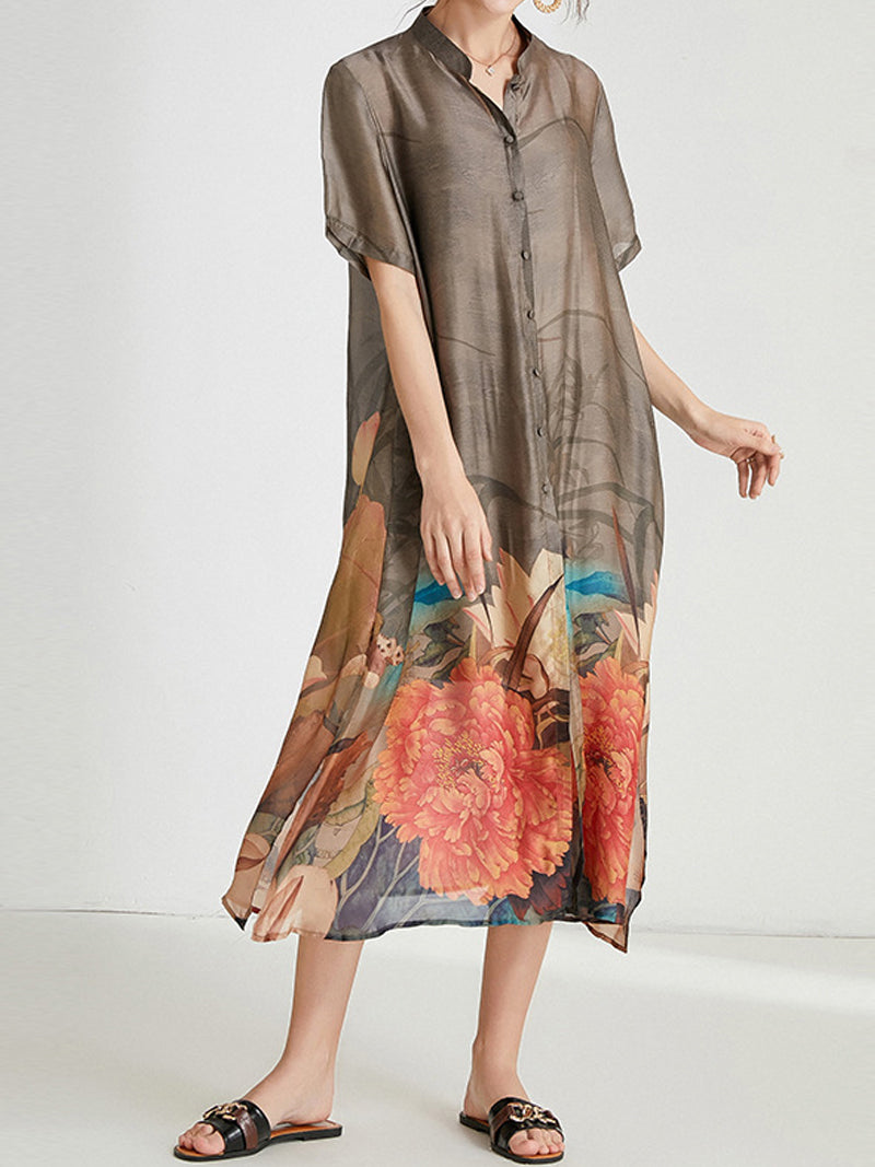 In My Memories Shirt Dress - Fashionpara